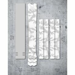 DYEDBRO Camo Rahmenschutz Kit Transparent/weiß