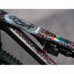 DYEDBRO Guadalupe Rahmenschutz Kit Transparent/bunt -MTB Hardtails Verkäufe dyedbro guadalupe frame protection kit multicolour 6