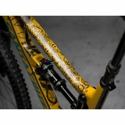 DYEDBRO Viking Rahmenschutz Kit Transparent/schwarz -MTB Hardtails Verkäufe dyedbro viking frame protection kit black 3