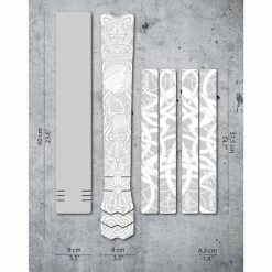 DYEDBRO Viking Rahmenschutz Kit Transparent/weiß