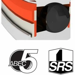 Enduro Bearings ABEC 5 61801-2RS-SRS Kugellager 12x21x5mm