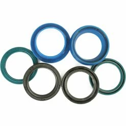 Enduro Bearings FK-6612 Dichtungskit Für Rockshox 32mm Blau/schwarz