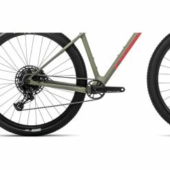 Orbea Alma M50-Eagle Oliv -MTB Hardtails Verkäufe orbea alma m50 eagle savage green bright red 4