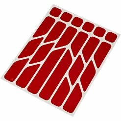 Riesel-design Riesel Design Re:flex Reflektierende Aufkleber Rot